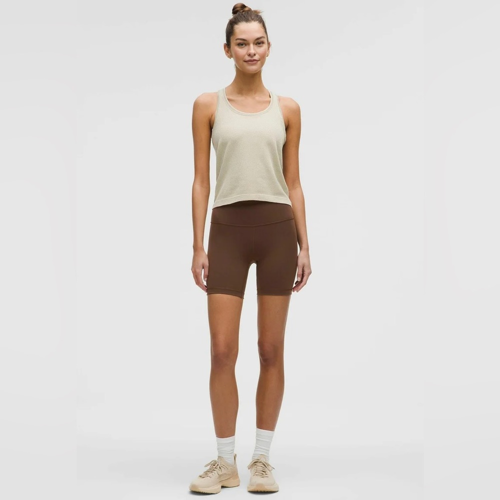 Wunder Train High Rise Short 6” in lava cake